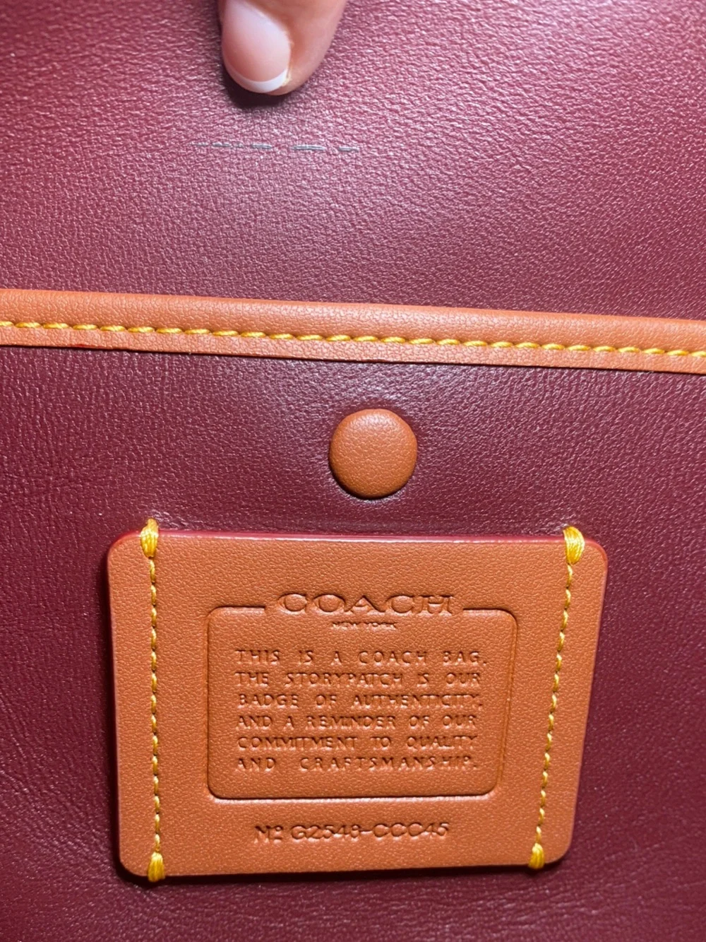 Coach Lola Shoulder Bag in Merlot 🍷✨